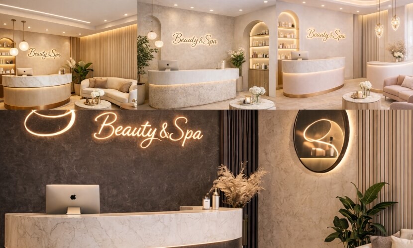Güzellik Merkezi İçin Modern 5 İç Tasarım ve Dekorasyon Önerisi