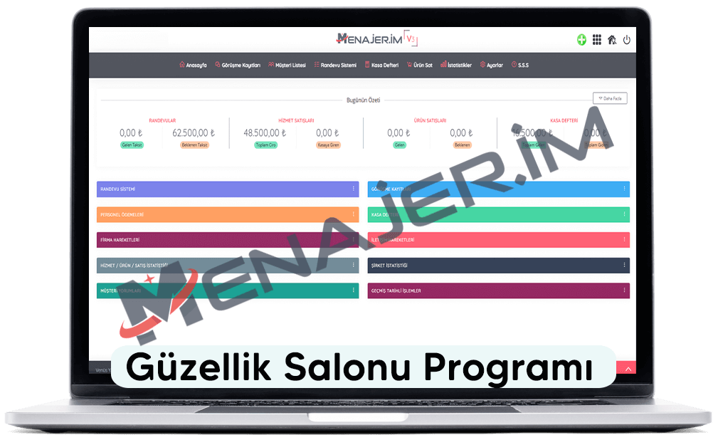 Güzellik Salonu Programı