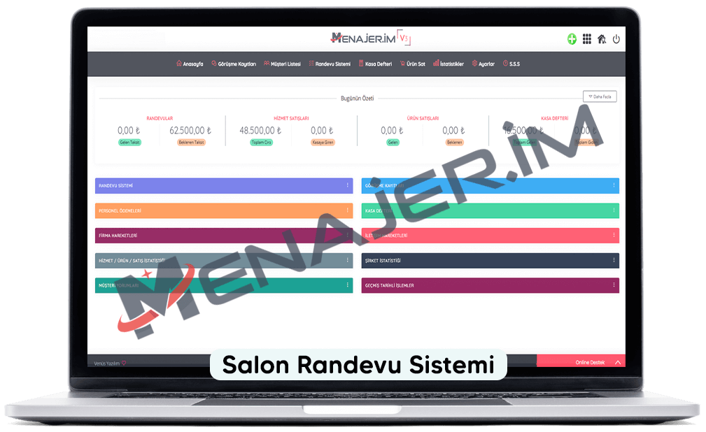 Salon Randevu Sistemi